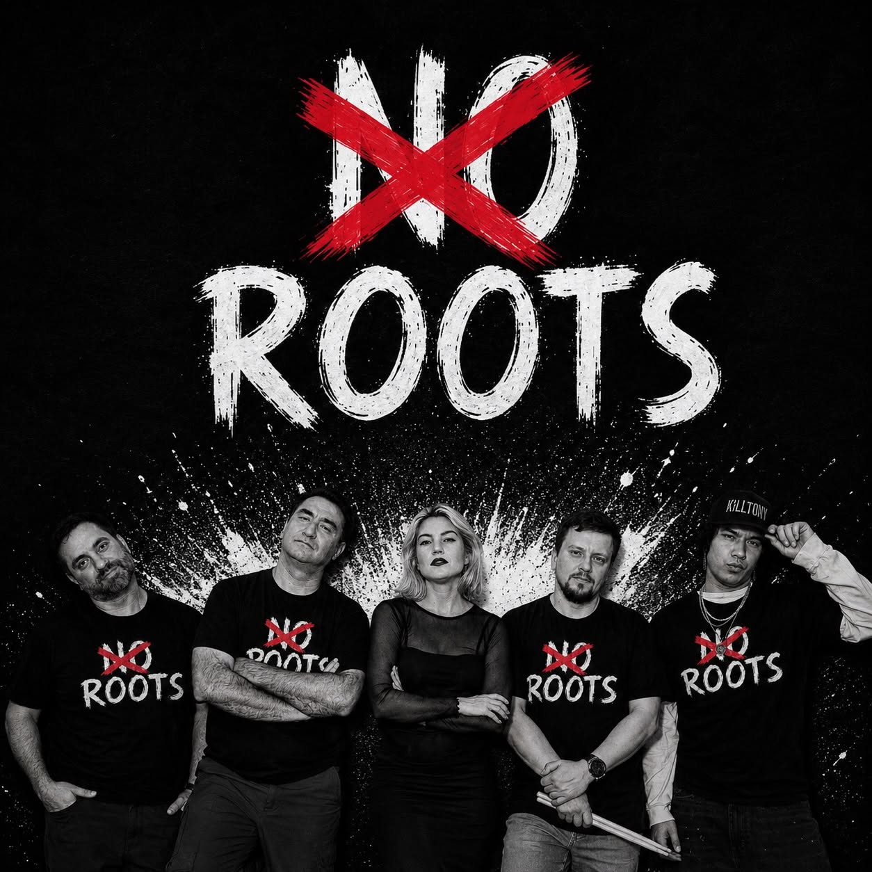 NO ROOTS band together